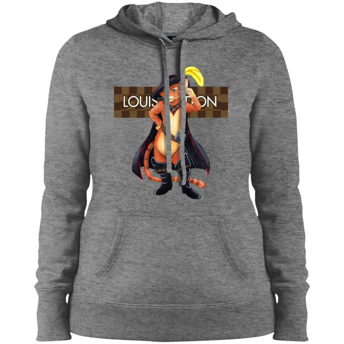 Supreme Puss In Boots T-shirt Women Hooded Sweatshirt